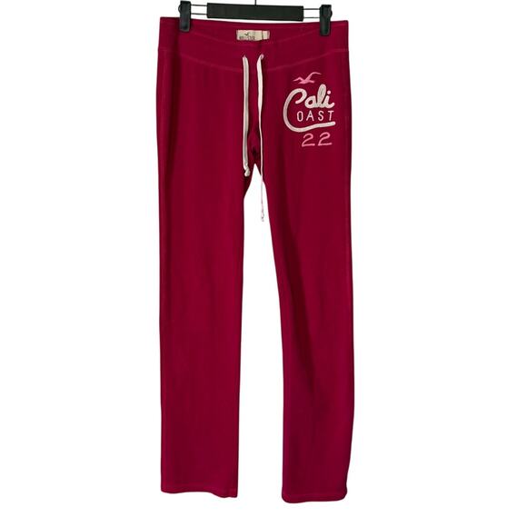 Y2K Hollister Hot Pink Sweatpant Size Small - Picture 1 of 8